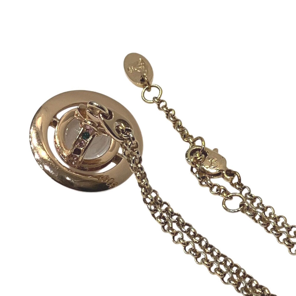 Vivienne Westwood Rhinestone Orb Necklace, Accessory, Total Weight 12g, 46cm,... - Picture 7 of 8